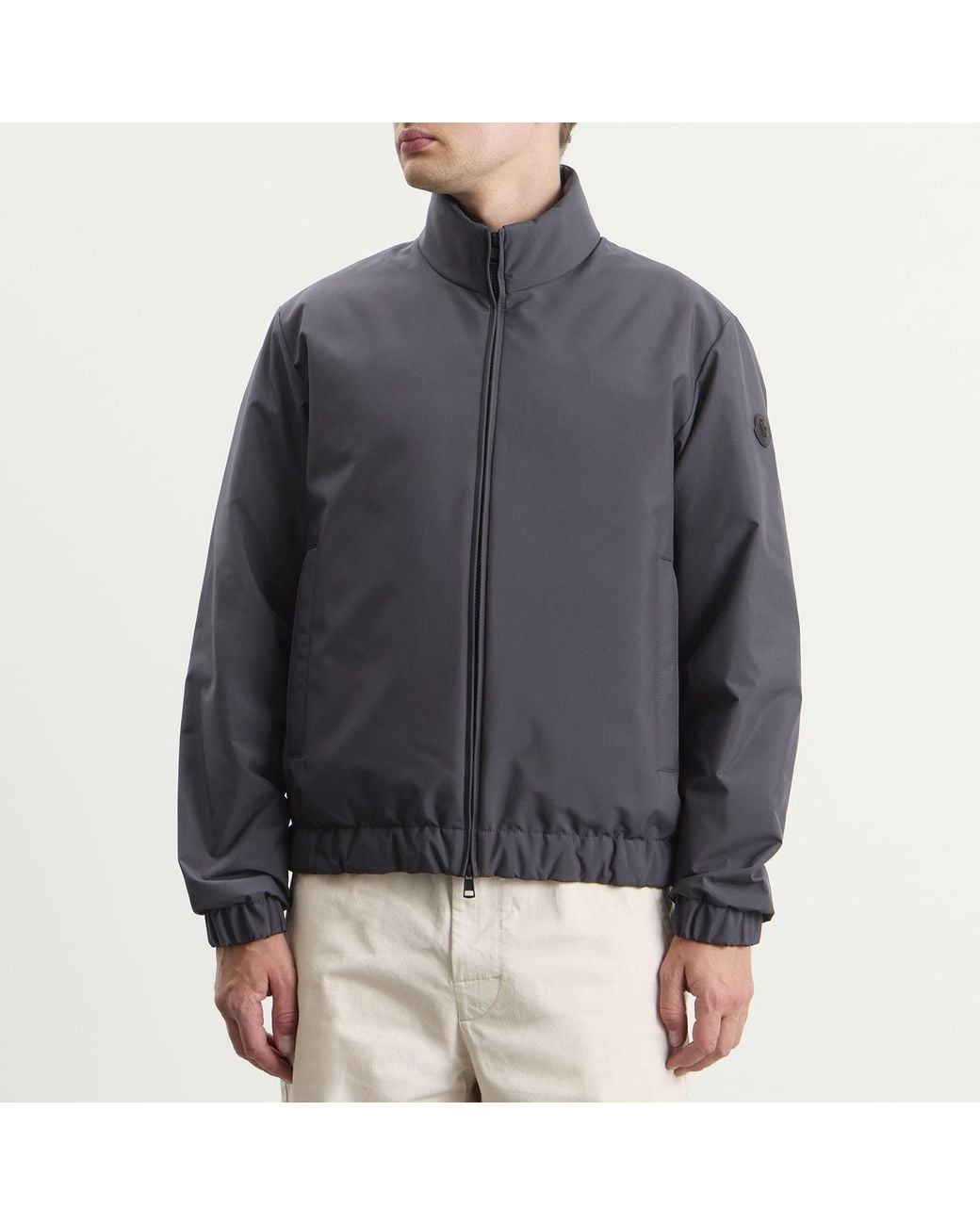 Moncler Gray Luserna Jacket for men