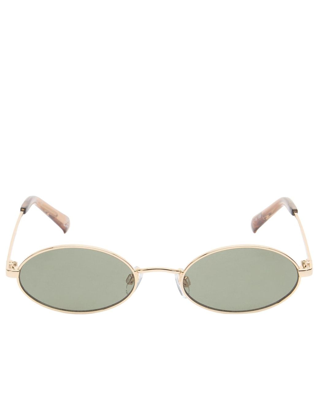 Le Specs Metallic Love Train Sunglasses