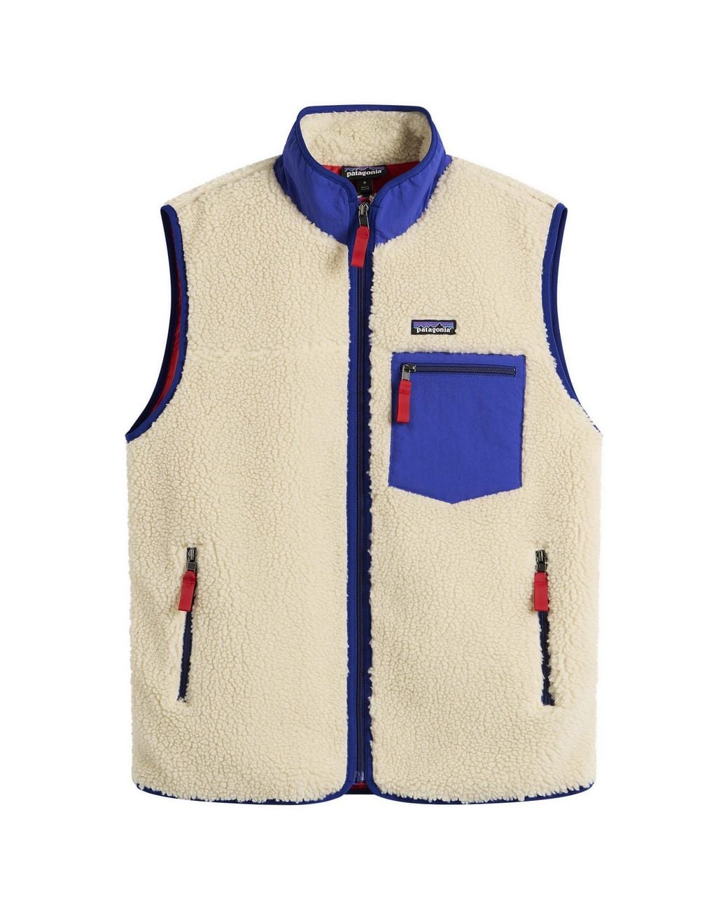 Patagonia Blue Classic Retro-X Vest Jacket for men