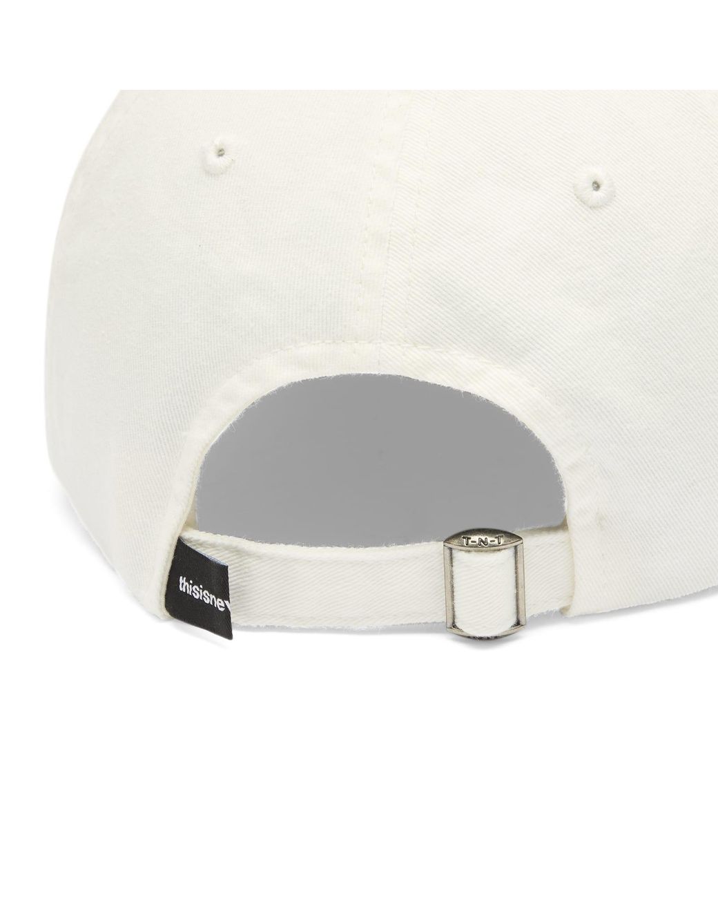 Thisisneverthat White T-Logo Cap for men