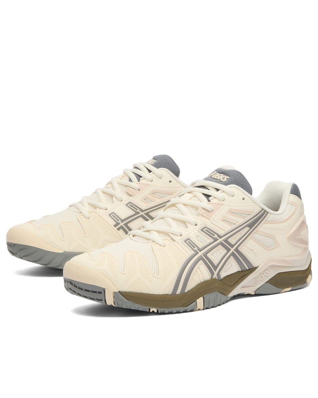 Asics White Gel-Resolution 5 for men