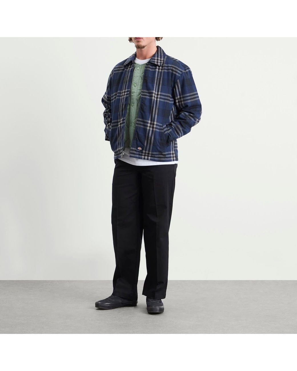 Dickies Petersburg Shacket Jacket in Blue for Men | Lyst