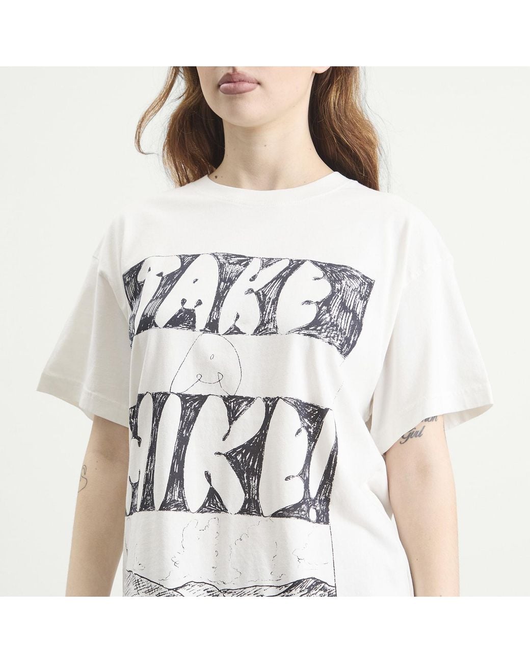 STORY mfg. White Grateful T-Shirt