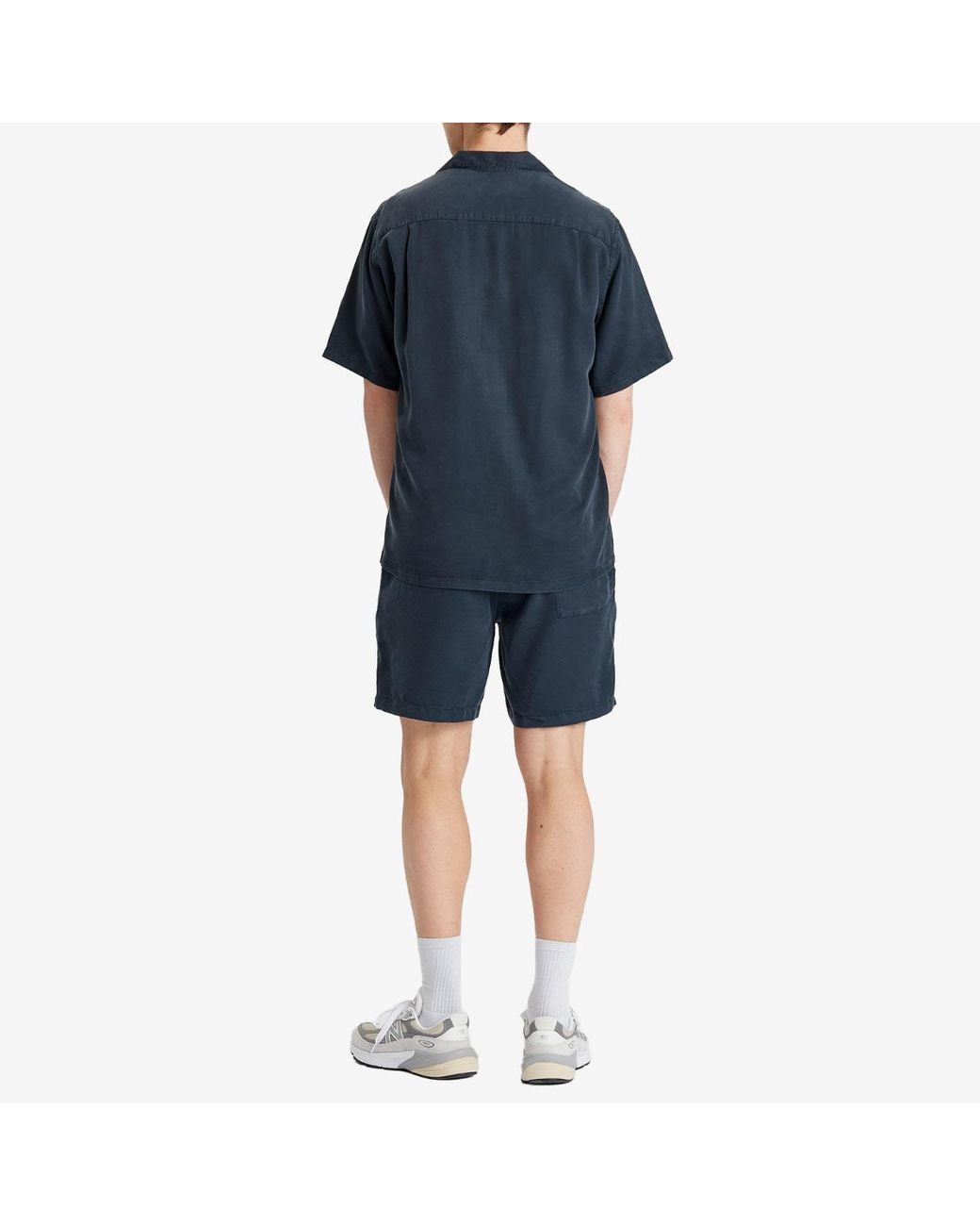 Portuguese Flannel Blue Dogtown Shorts for men
