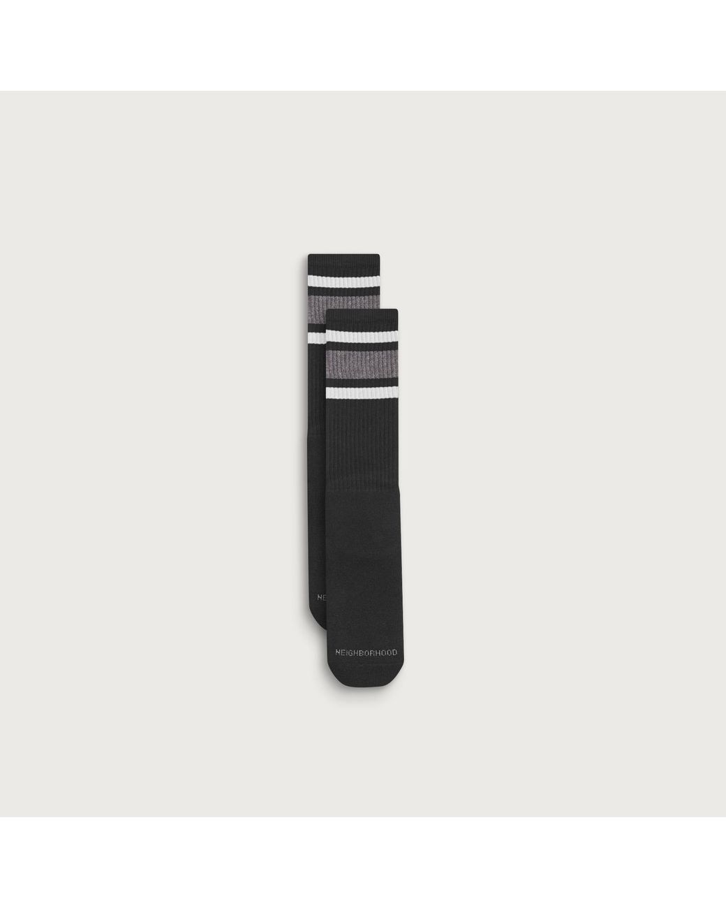 Neighborhood Black Classic 3-Pack Socks for men