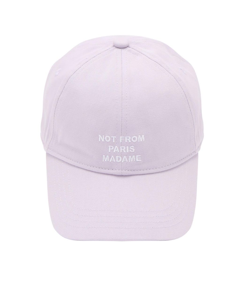 Drole de Monsieur Purple Slogan Cap for men