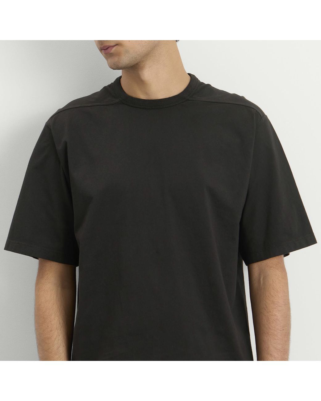 Rick Owens Black Brad T -Shirt for men