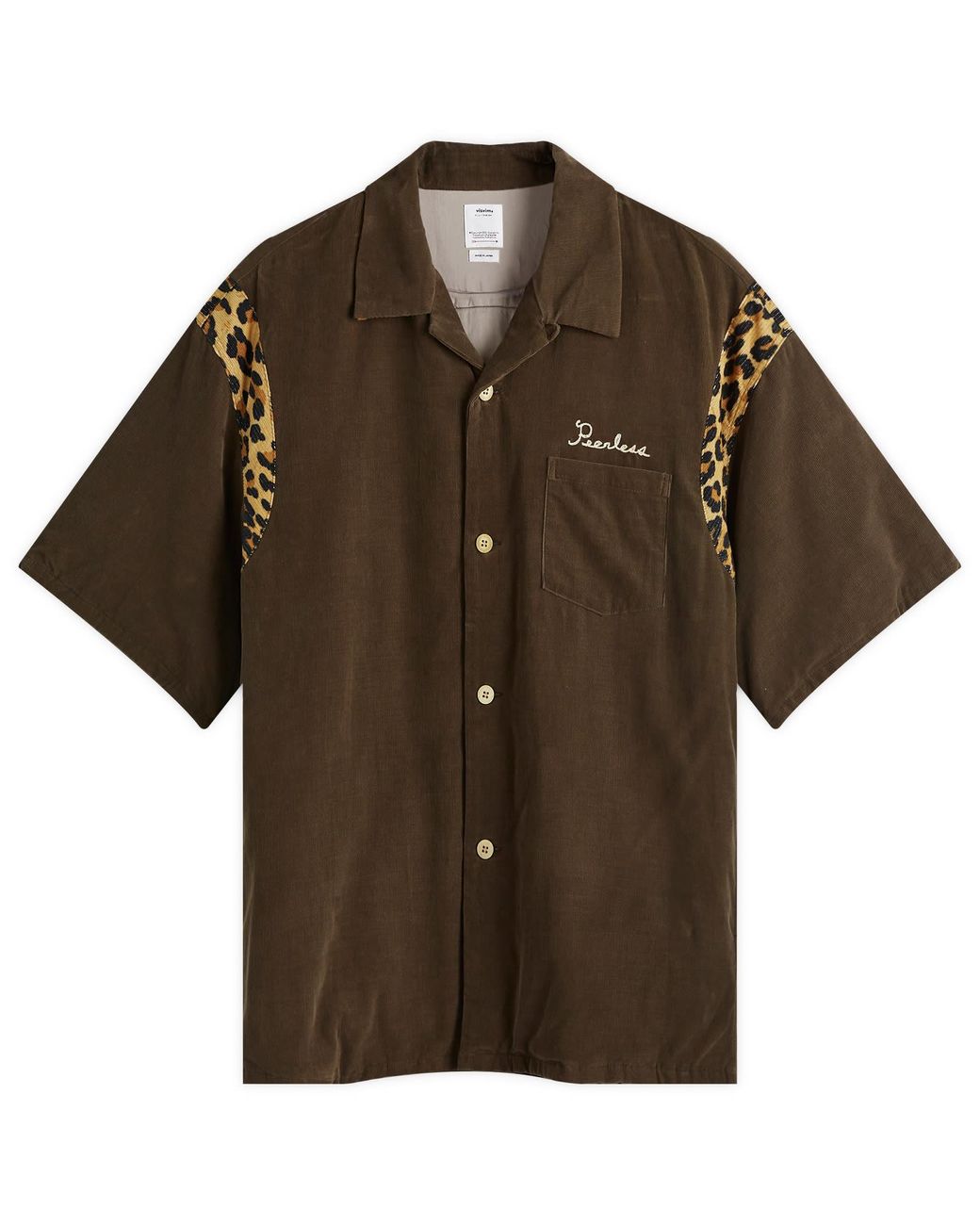 Visvim Wallis Down Shirt in Brown for Men | Lyst UK