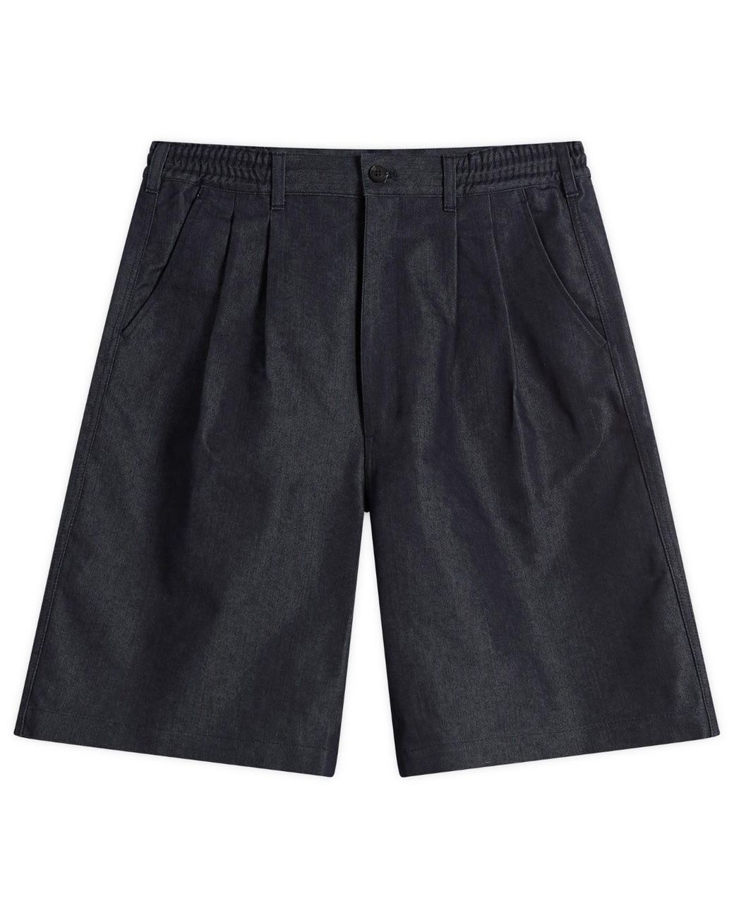 Comme des Garçons Blue Denim Shorts for men