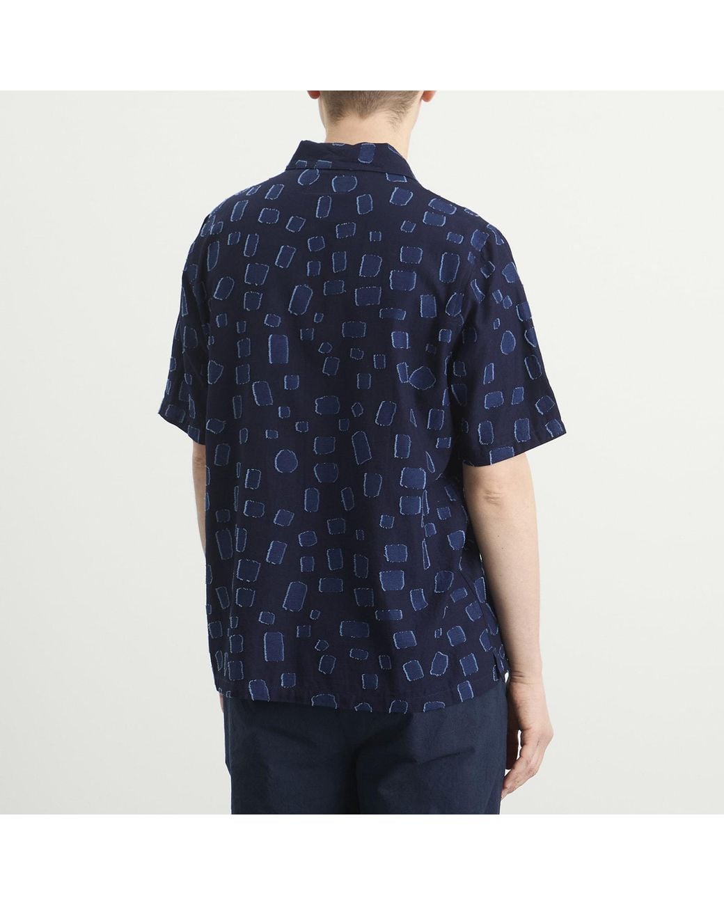 Folk Blue Gabe Shirt for men