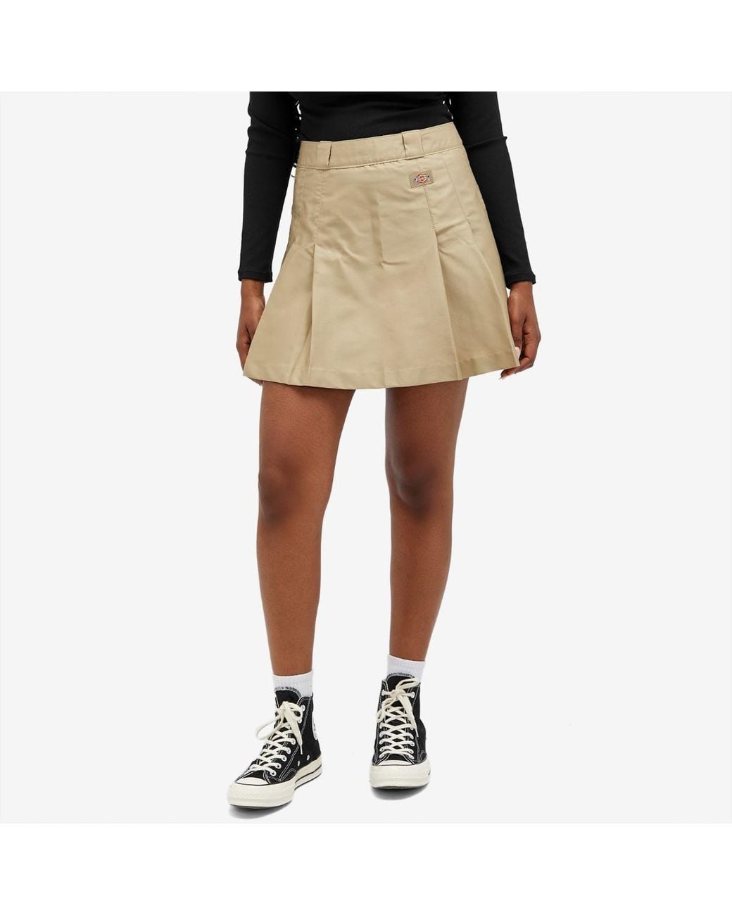 Dickies Natural Elizaville Mini Skirt