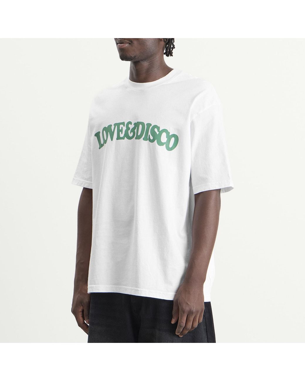 ACMH by Magic Castles White X Love International Disco T-Shirt for men