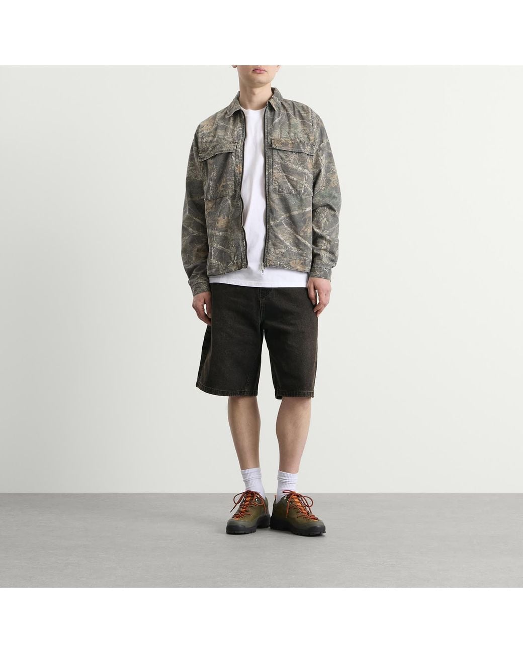 Butter Goods Baggy Denim Shorts in Black for Men | Lyst