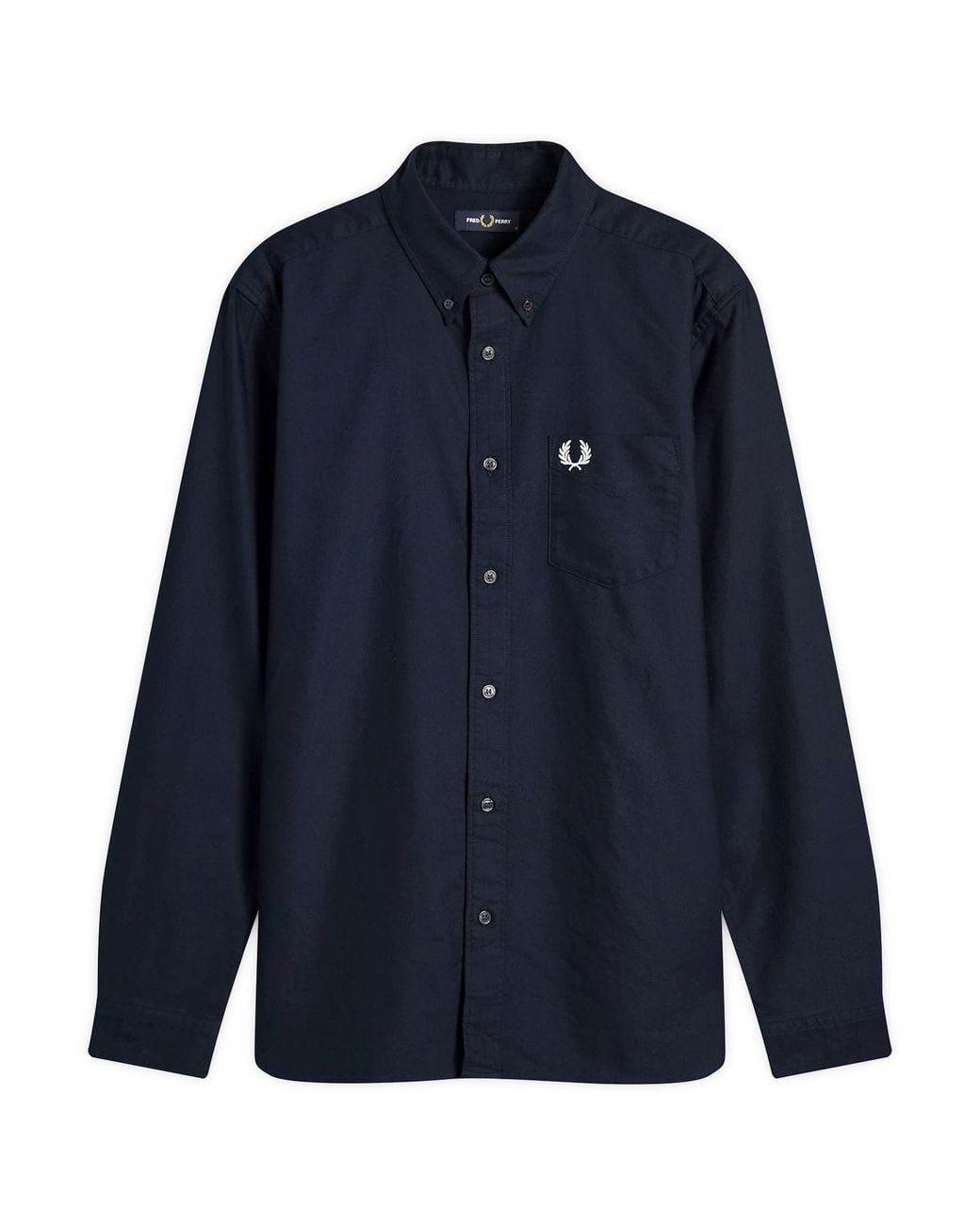 Fred Perry Blue Oxford Shirt for men