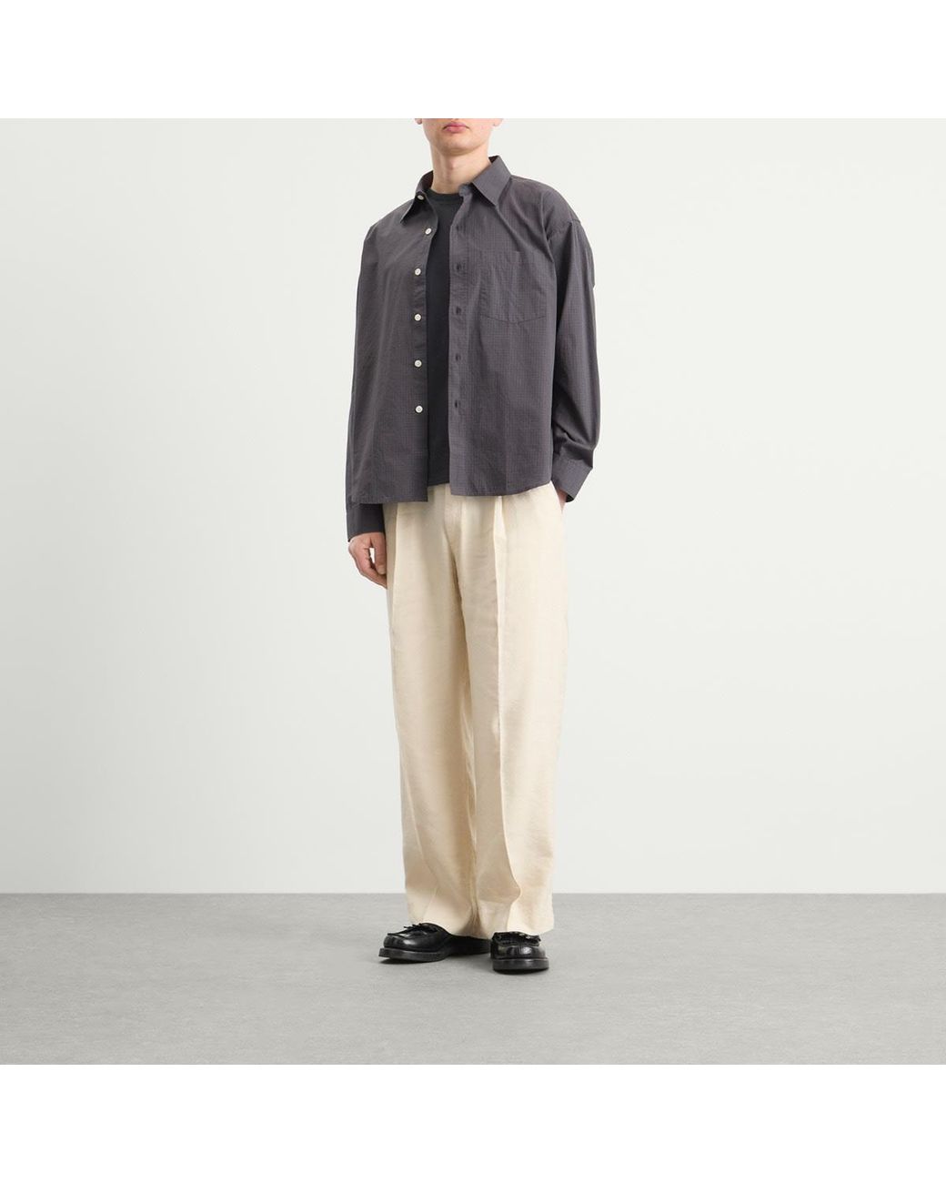 NN07 Natural Kay Linen Blend Trousers for men