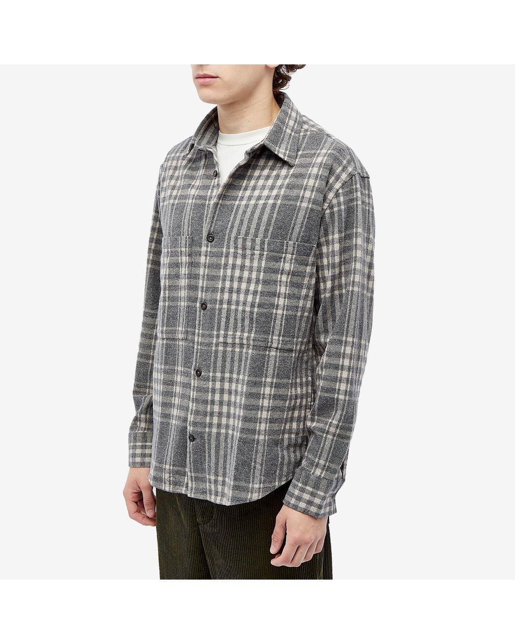 送料無料】 NN07 メンズ シャツ トップス NN07 Freddy Check Overshirt