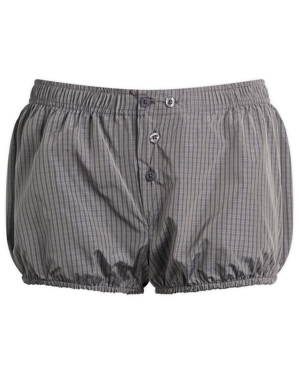 Fruity Booty Gray Tafetta Bloomer Shortie