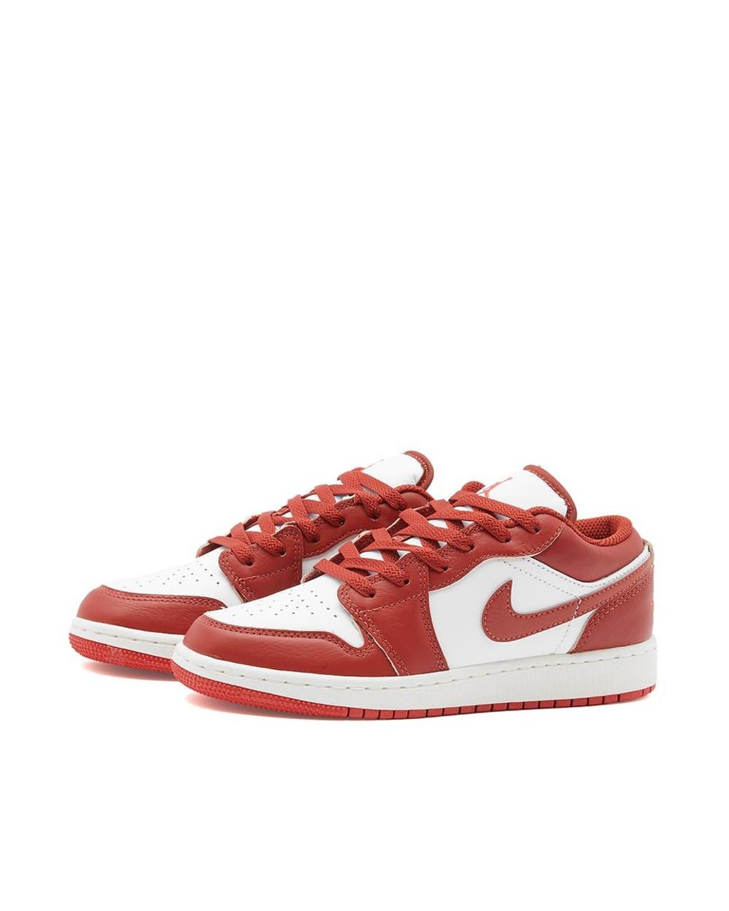 Jordan spizike hot sale blanche et rouge