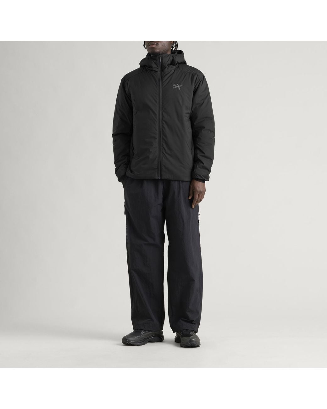 Arc'teryx Black Atom Sv Hooded Jacket for men