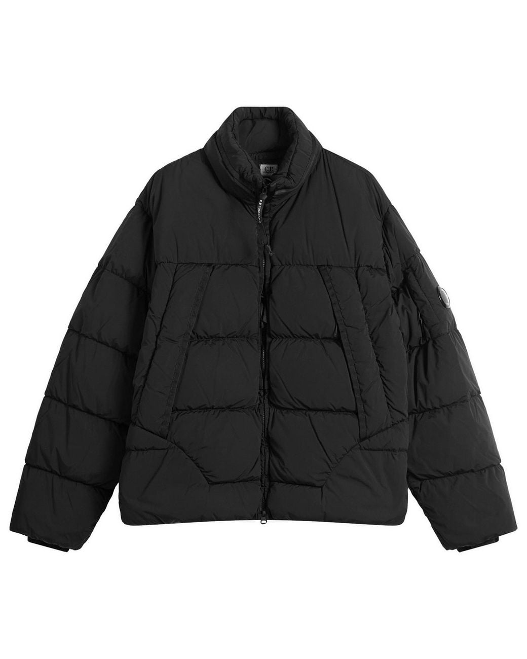 C P Company Black Nycra R Jacket for men