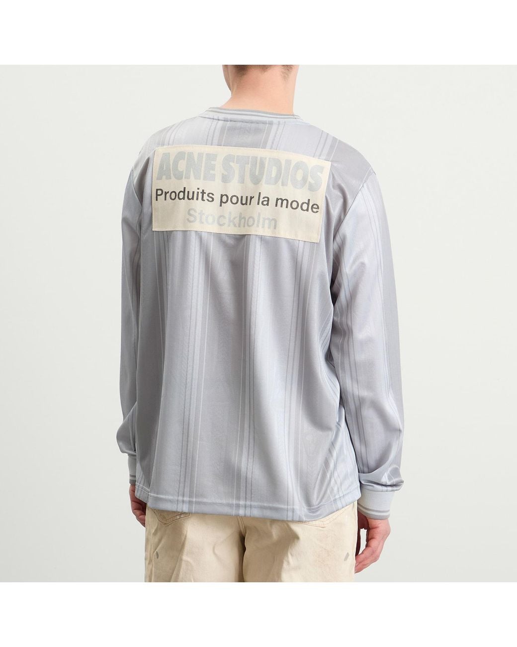 Acne Blue Sports Jersey for men