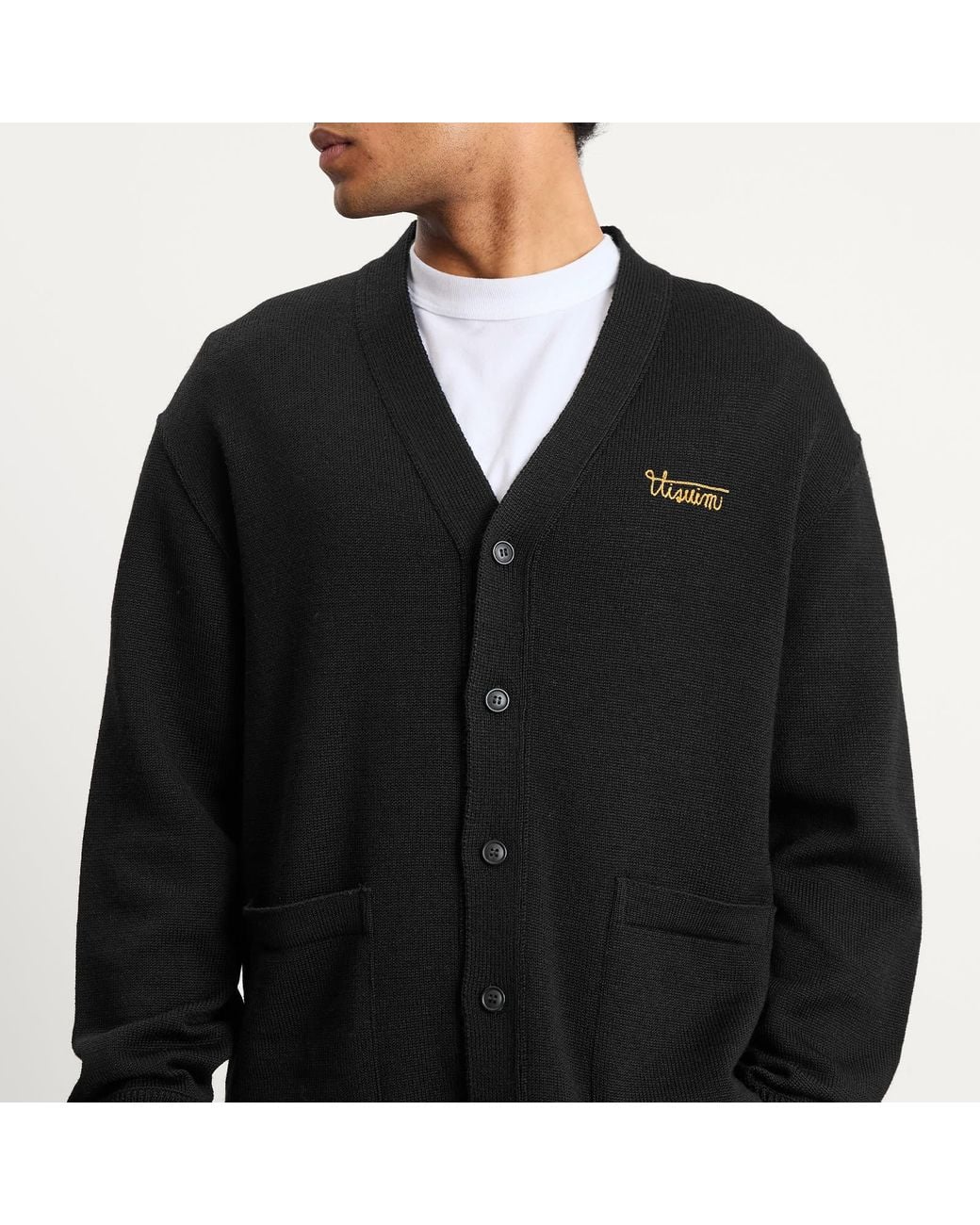 Visvim Black Selmer Cardigan for men