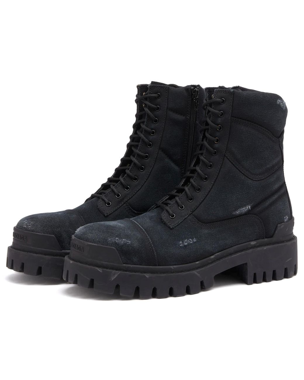 25SS new/BALENCIAGA ストライクレザーブーツ Boots Brown 25SS new/BALENCIAGA ストライクレザーブーツ Boots Brown