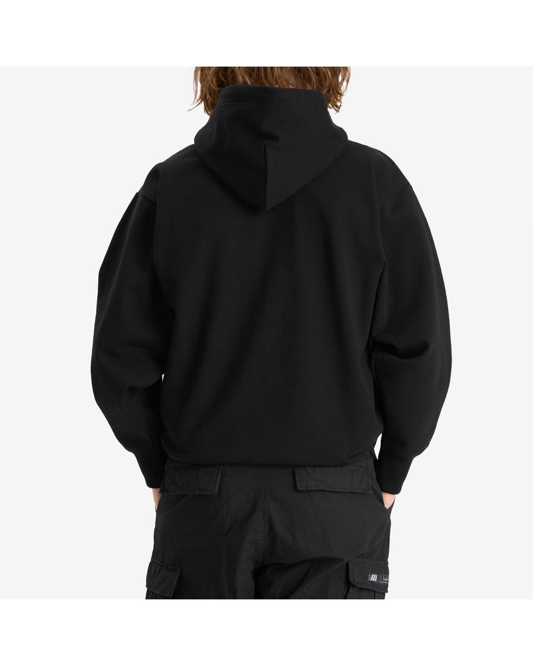 WTAPS Academy Logo Hoodie in Black for Men | Lyst