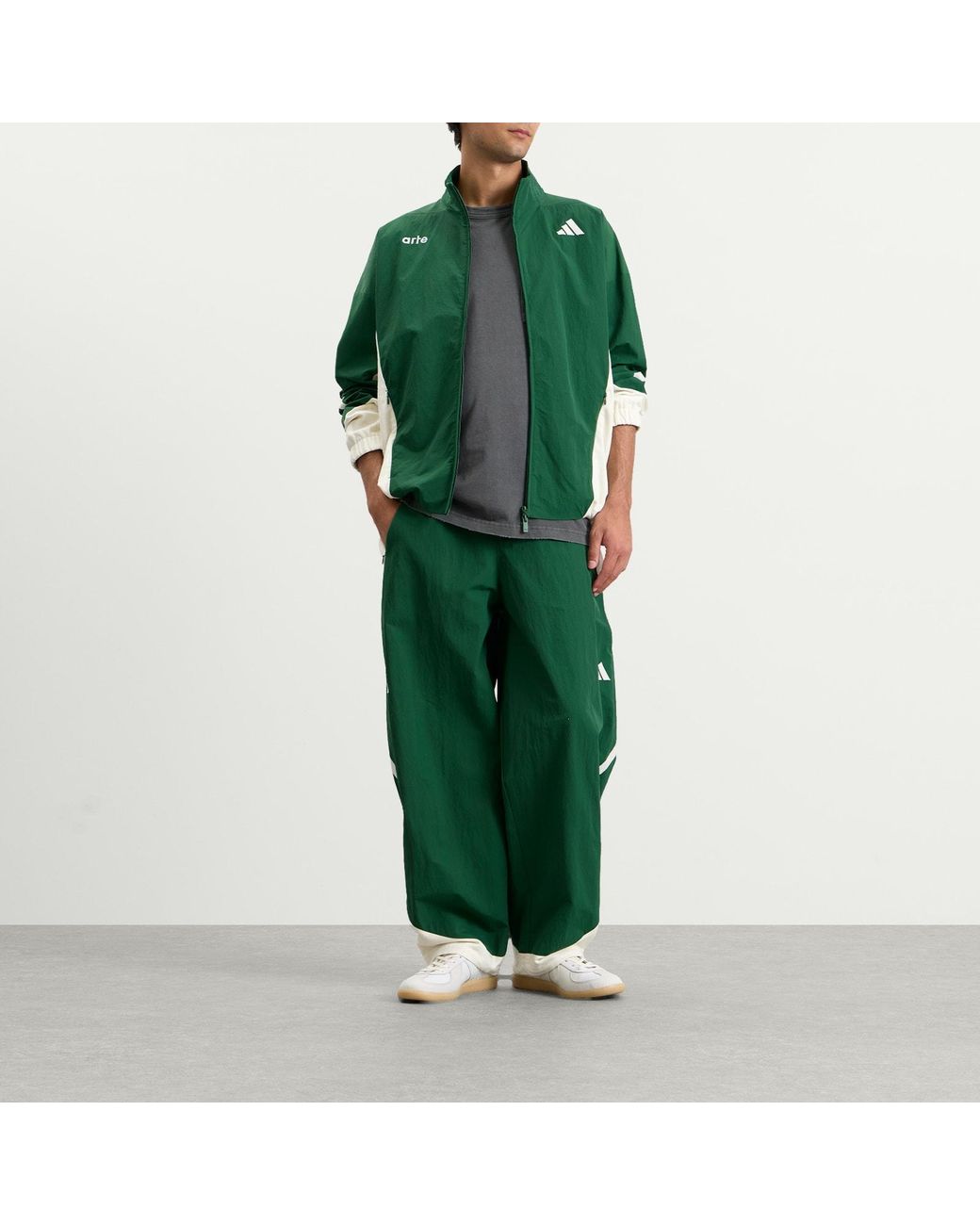 Adidas Green X Arte Z.N.E. Track Top for men