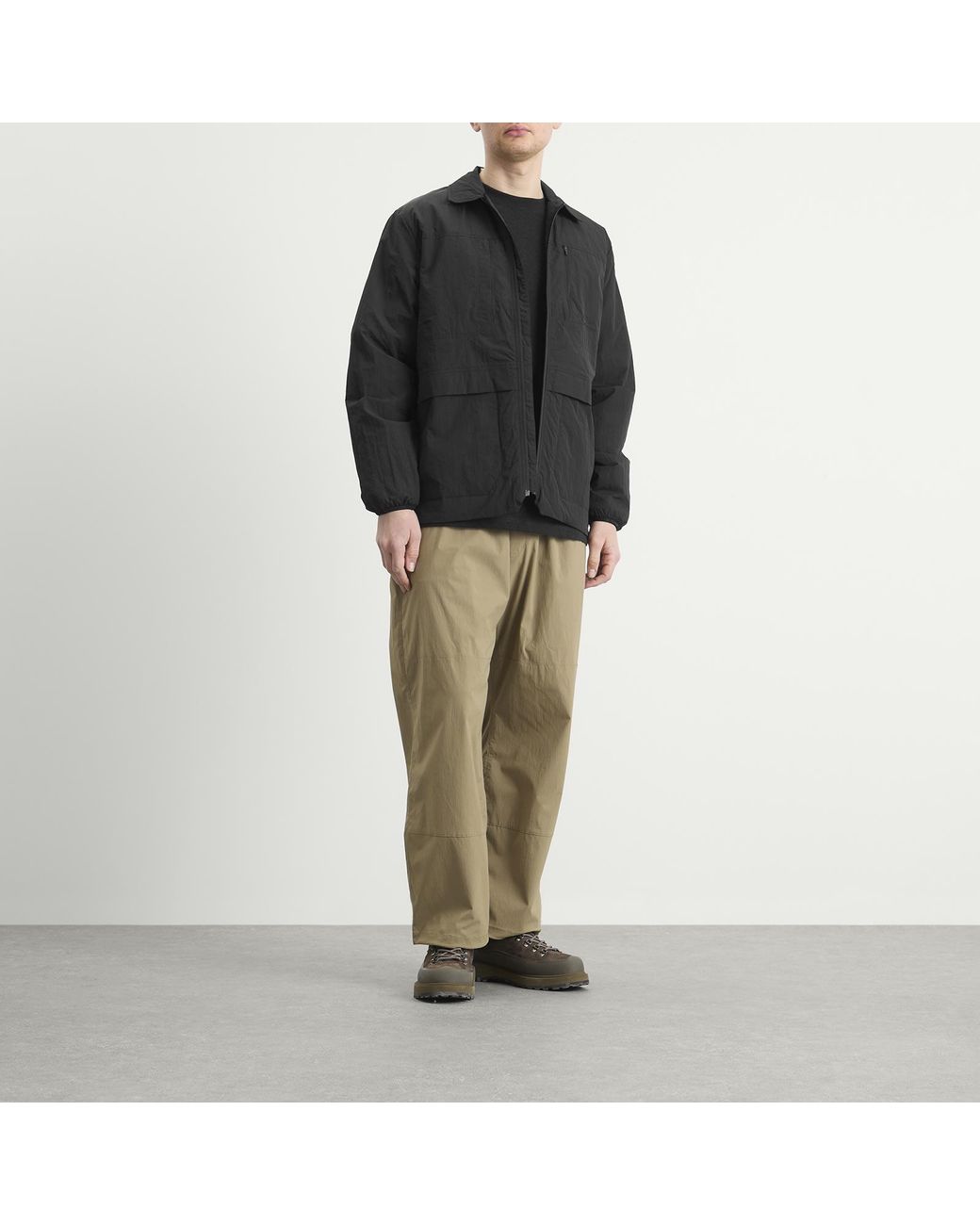 Snow Peak Black Recycled Cotton T-Shirt for men