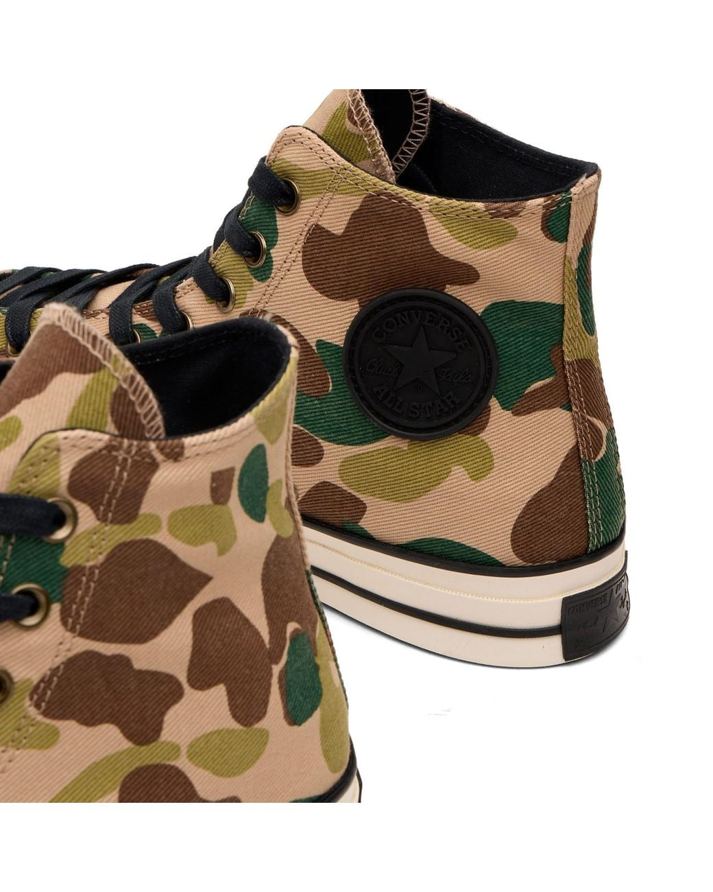 Converse Brown Chuck Taylor 1970S Hodgman Camo Hi Sneaker for men