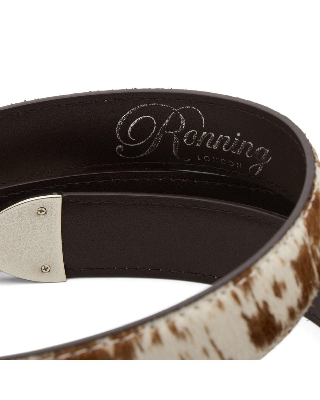 Ronning Black Western Belt for men