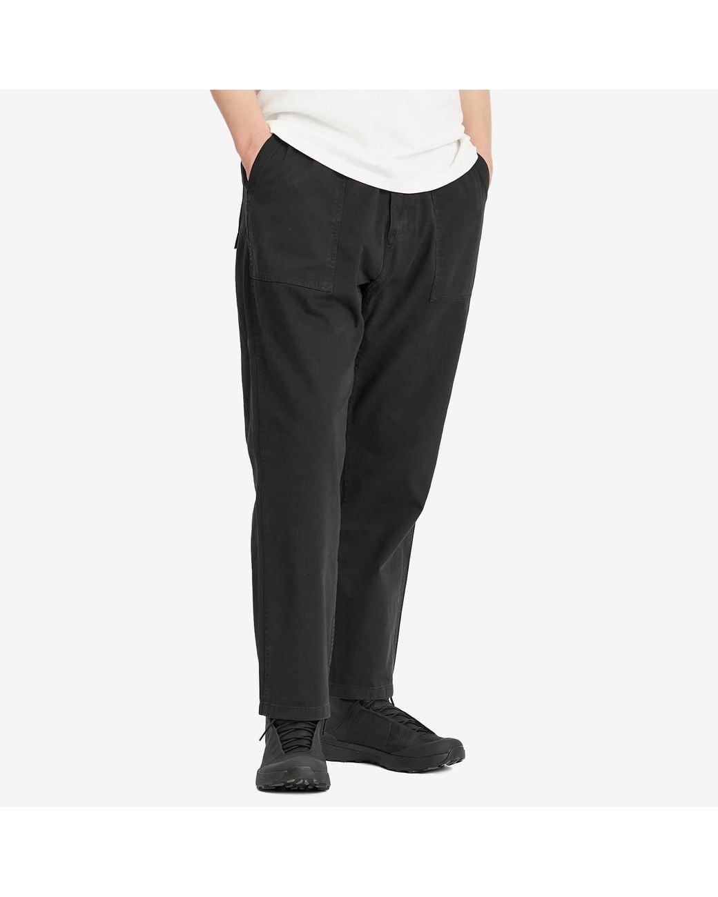 Gramicci Loose Tapered Ridge Pant in Black for Men | Lyst