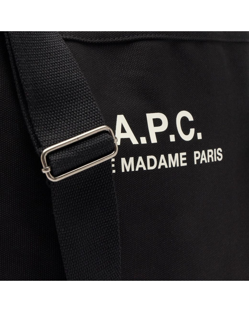 A.P.C. Black Recuperation Tote Bag