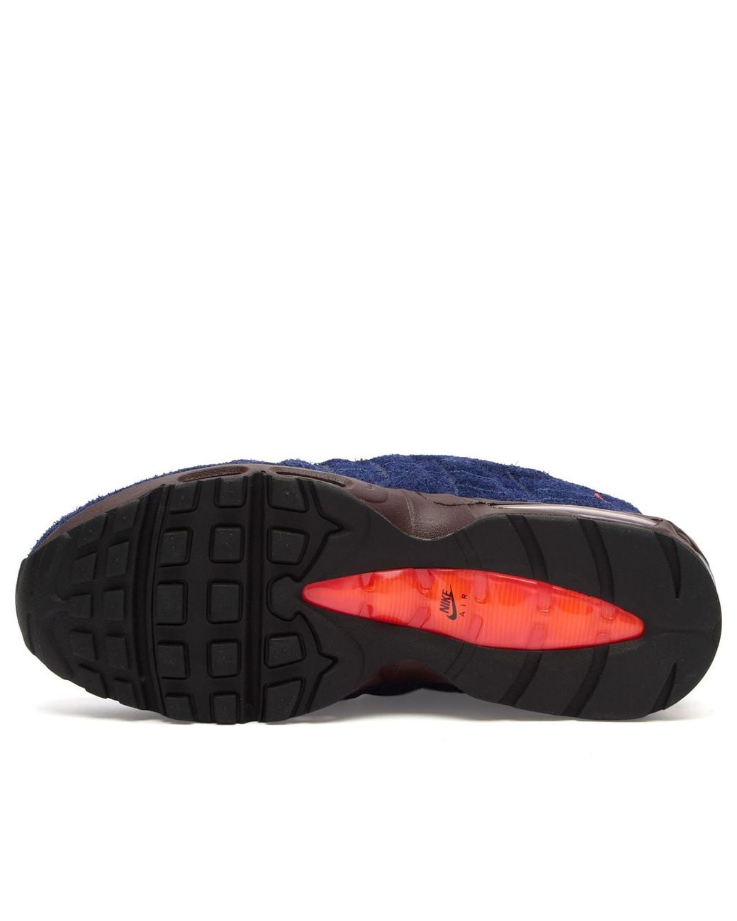 Nike Blue Air Max 95 Big Bubble Zip Sneaker for men