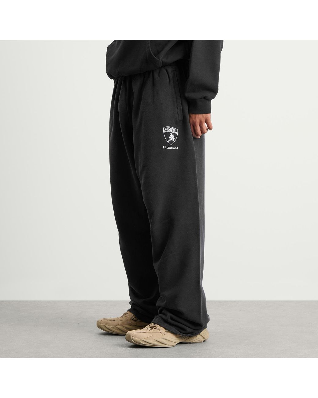 BALENCIAGA Lamborghini スウェットパンツ　ランボルギーニ balenciaga-Faded-Washed-Black-