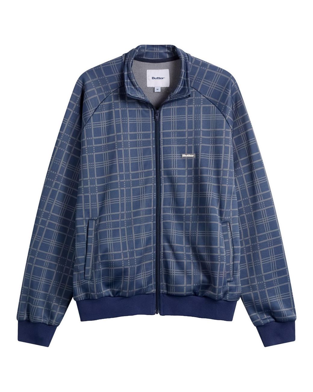Butter Goods Blue Tricot Track Jacket for men