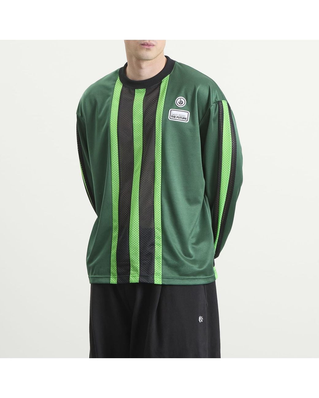 Nomarythm Textile Green Football T-Shirt for men