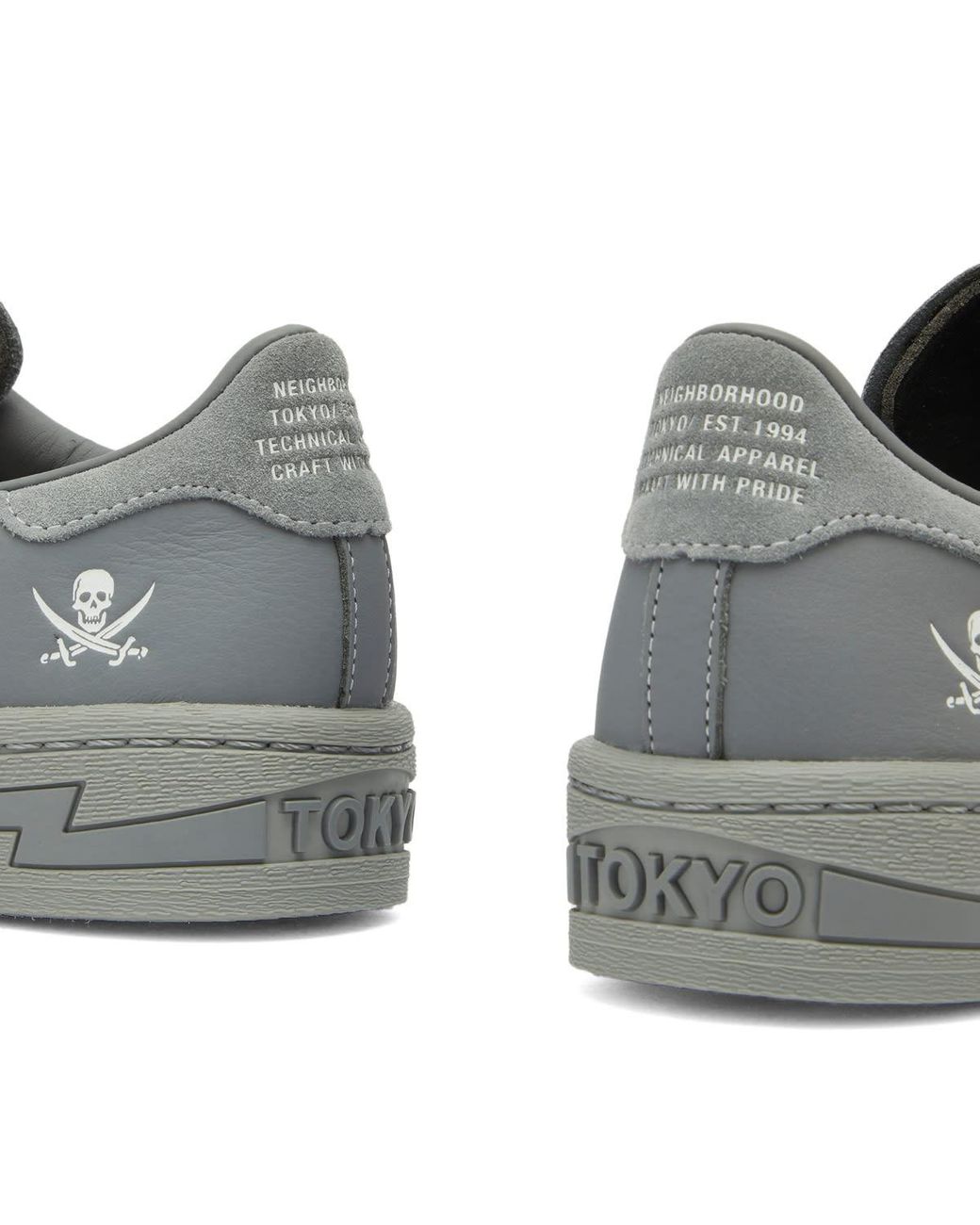 adidas X Neighborhood Superstar N 2024 Sneakers in Grey | Lyst Canada