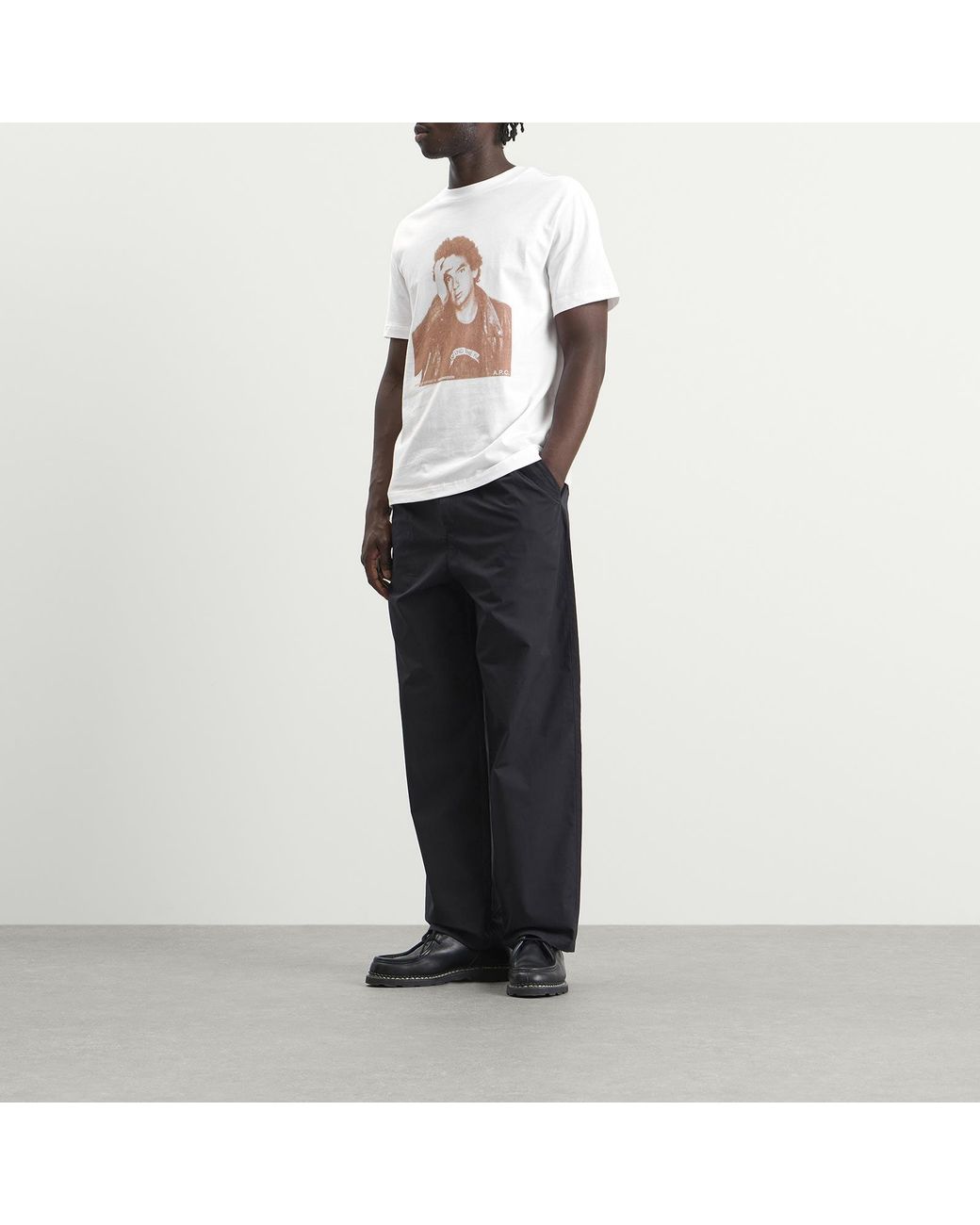 A.P.C. White Jean T-Shirt for men