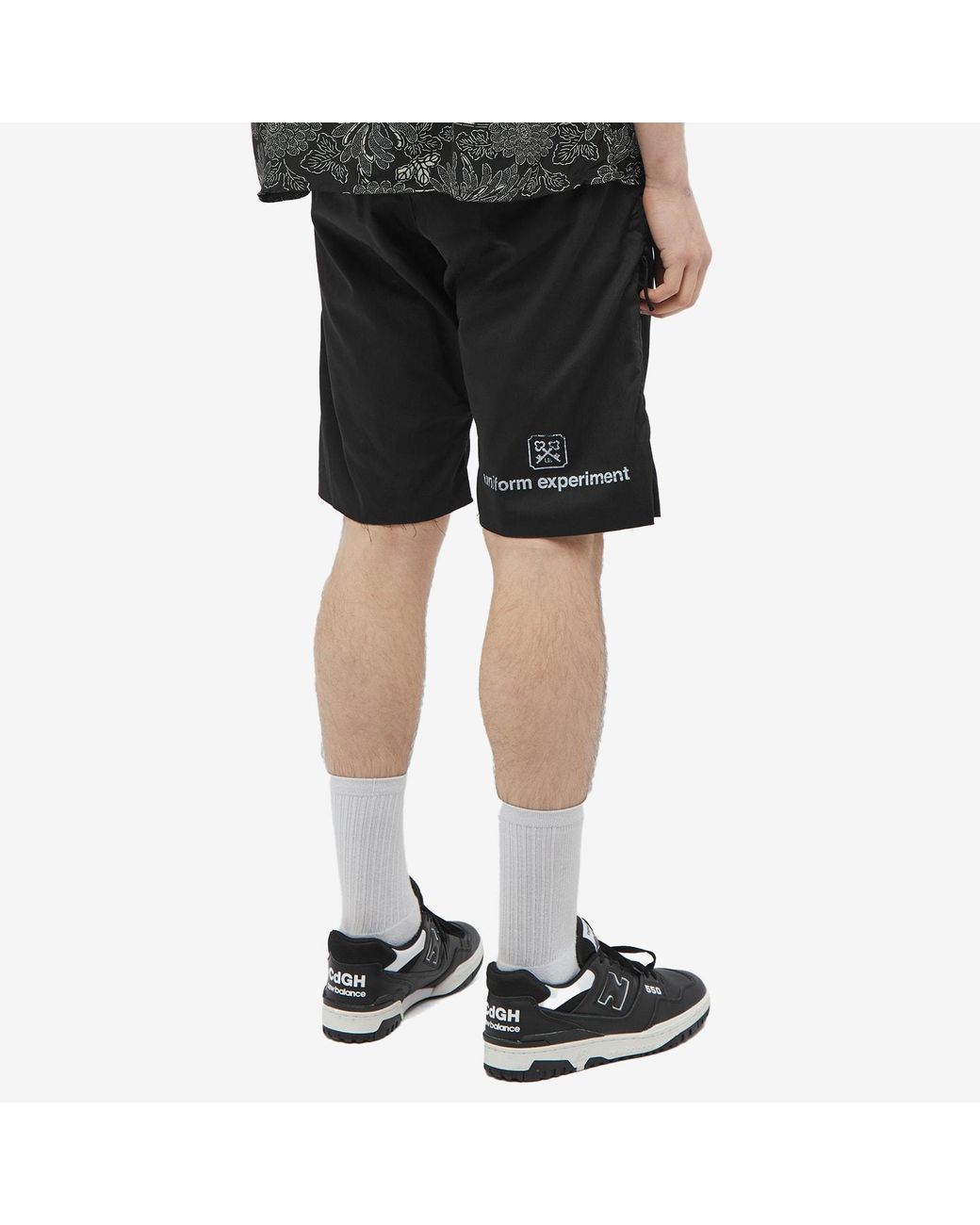 Uniform Experiment Cut Off Chino Short in Black for Men Lyst