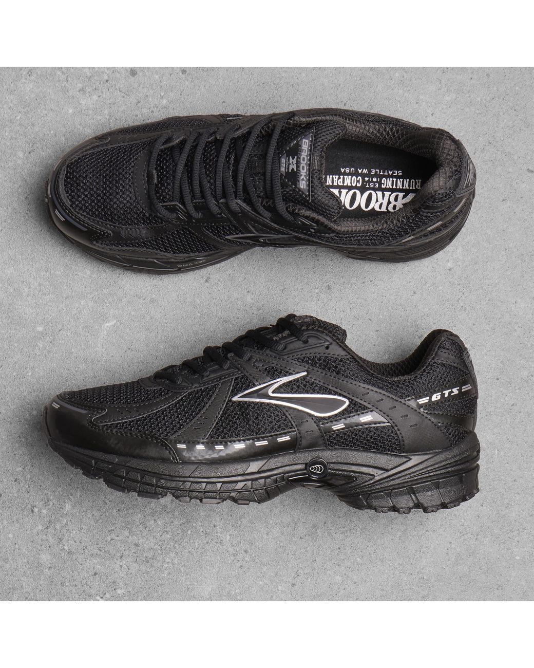 Brooks Black Adrenaline Gts 10 for men