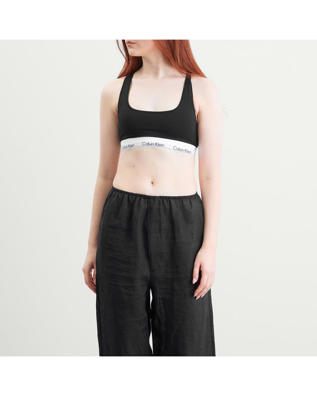 Calvin Klein Black Icon Unlined Bralette