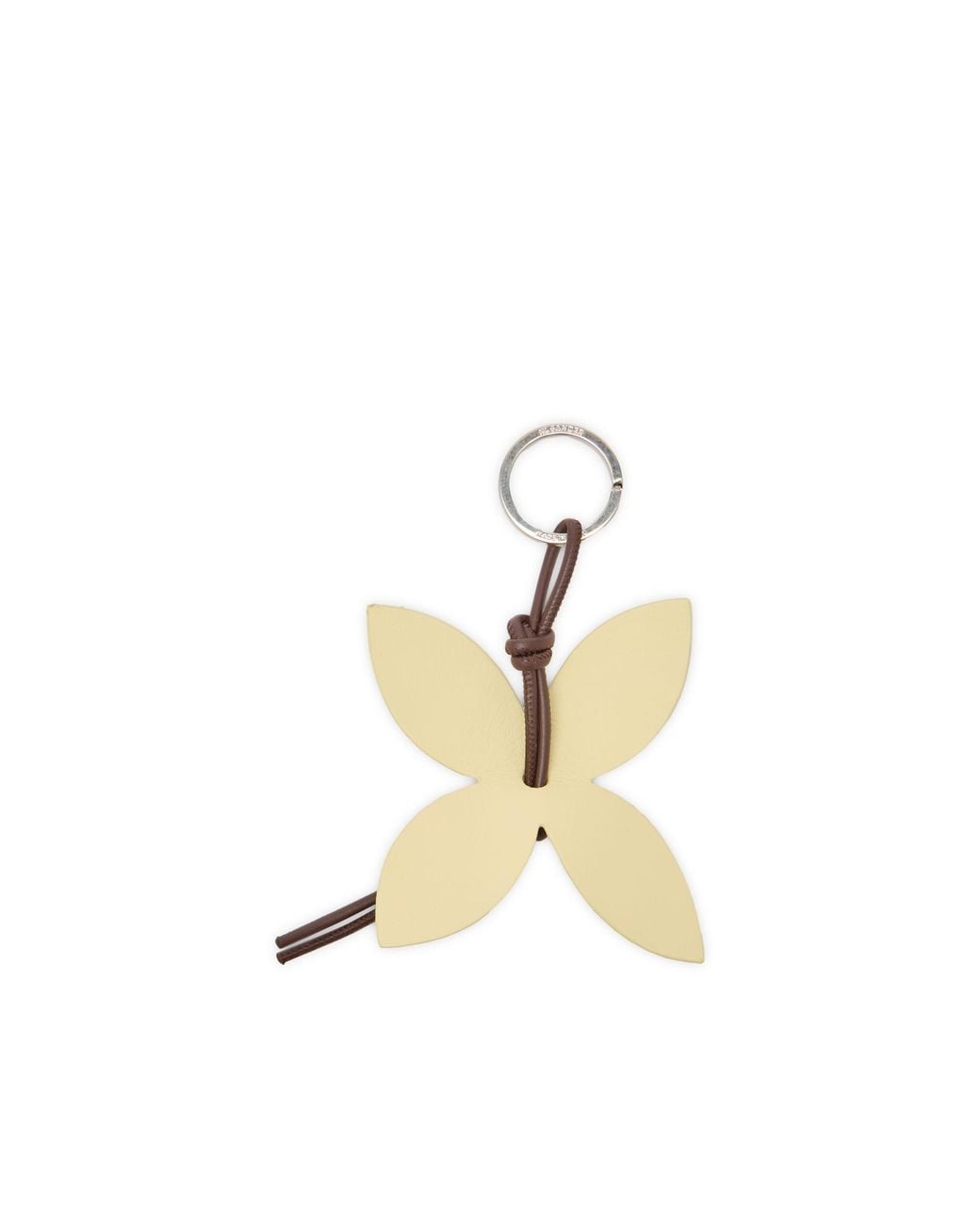 Jil Sander Metallic Snowdrop Keyring