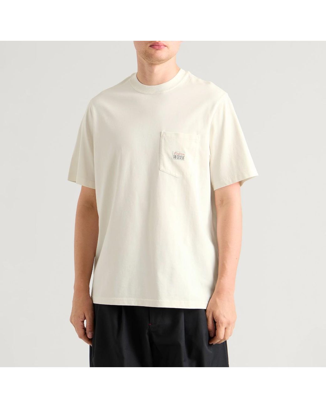 Malbon Natural Vista Union Made T-Shirt for men