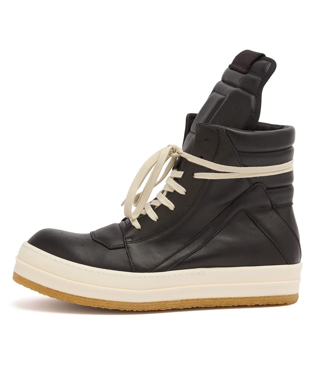 Rick Owens Creep Geobasket Sneaker in Black for Men | Lyst UK
