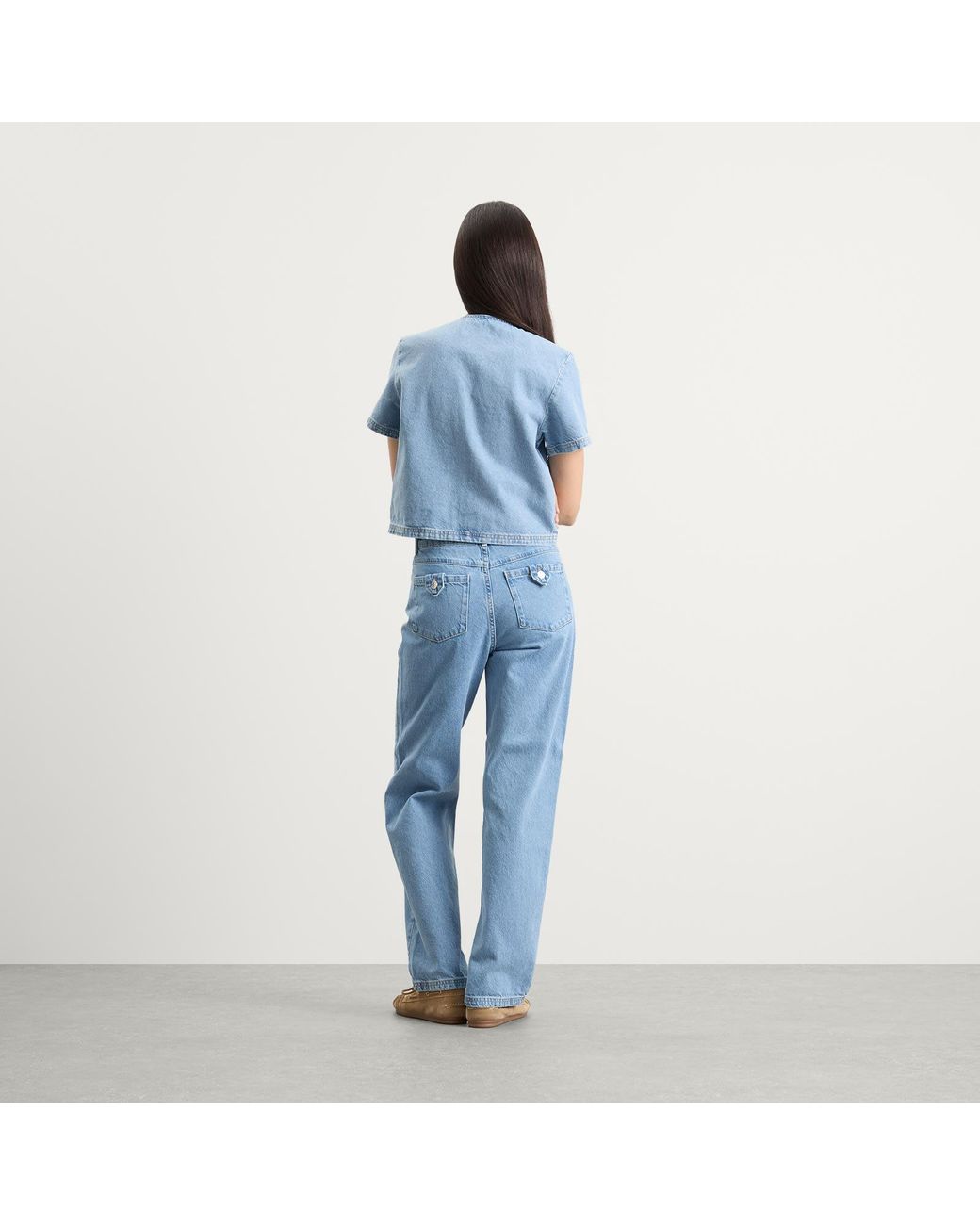 Hosbjerg Blue Bailey Denim Pants