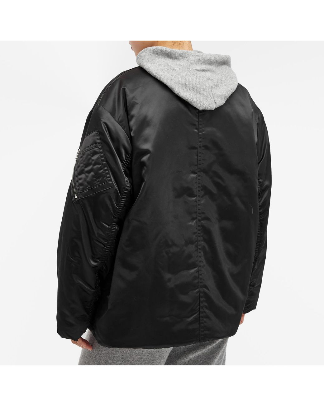 Stand Studio Prim Bomber Jacket in Black | Lyst