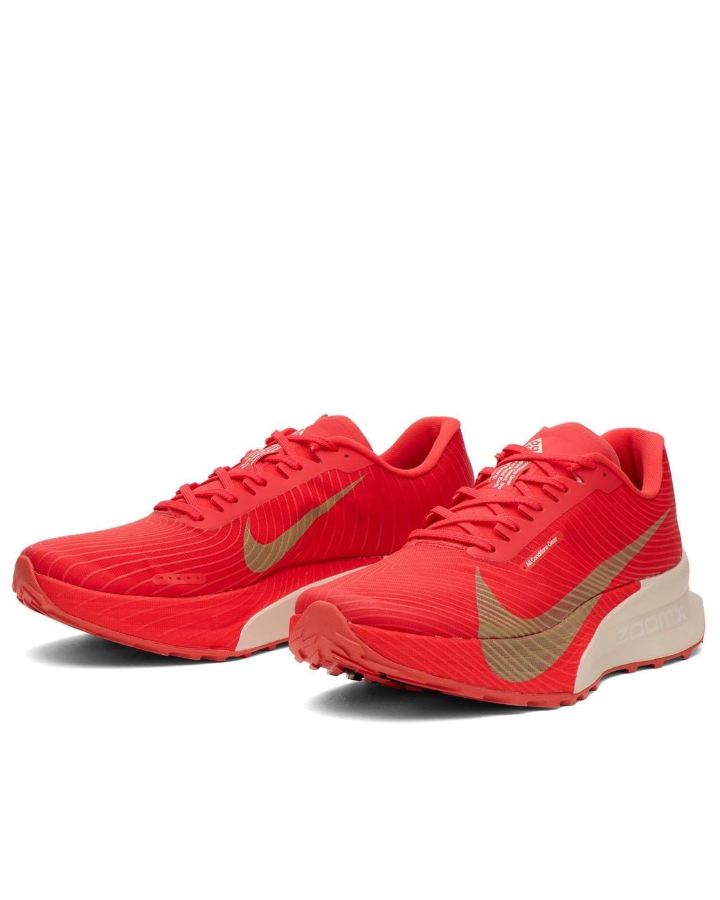 Nike Red Acg Ultrafly 2 Sneaker for men