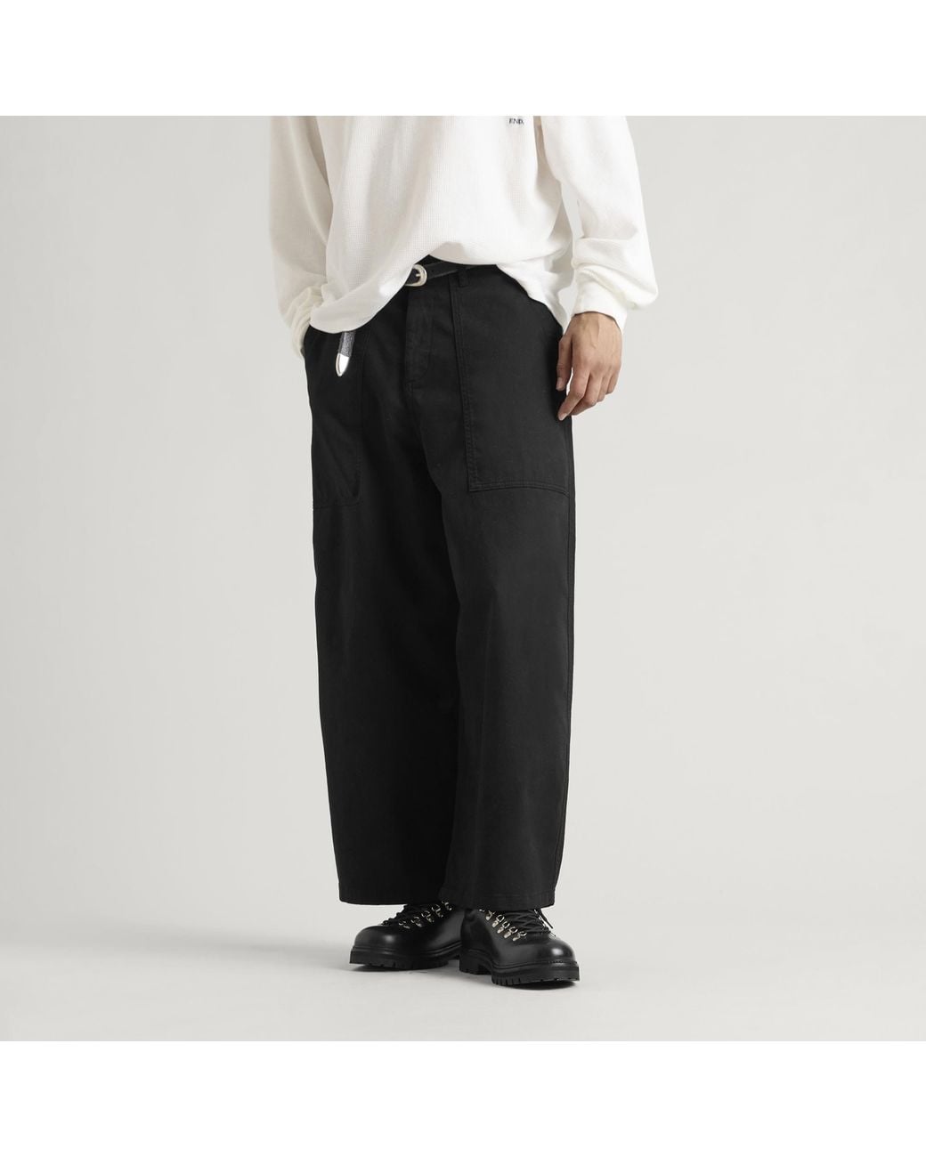 END. Black Regiment Trouser for men